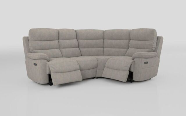 Ossett 2 Corner 1 Power Sofa with Head Tilt - poltronesofà at ScS