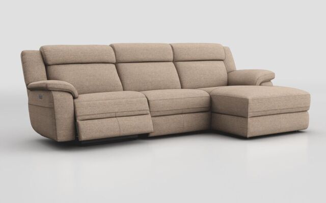 Sarsina 3 Seater Sofa Left Hand Facing Power & Right Hand Facing Lounger  - poltronesofà at ScS
