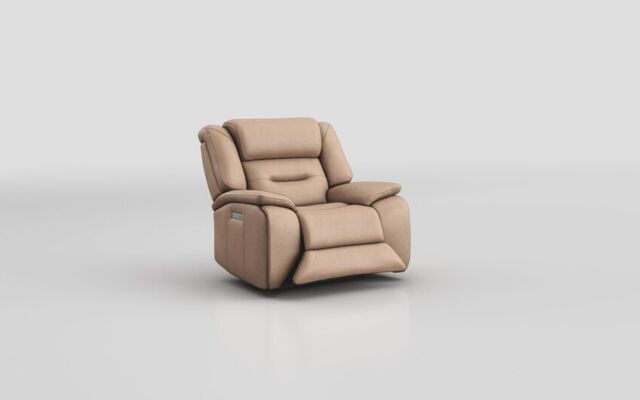 Massari Power Recliner Chair with Power Head Tilt  - poltronesofà at ScS