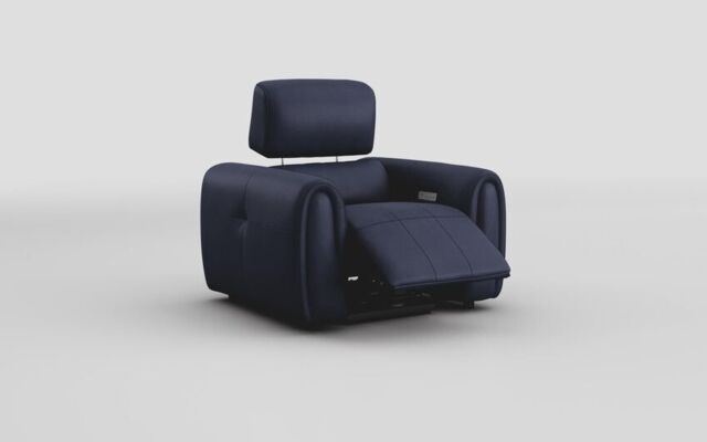 Serra Power Recliner Chair with Power Head Tilt - poltronesofà at ScS