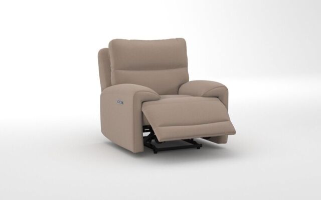 Caldbeck Power Recliner Chair with Power Head Tilt, Lumbar & Heat  - poltronesofà at ScS