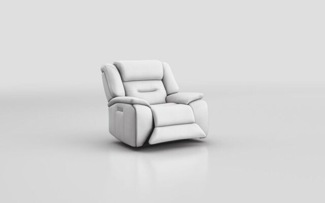 Massari Power Recliner Chair with Power Head Tilt - poltronesofà at ScS