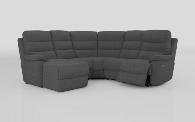 Ossett 2 Corner 2 Left Hand Facing Chaise Right Hand Facing Power Sofa with Head Tilt - poltronesofà at ScS
