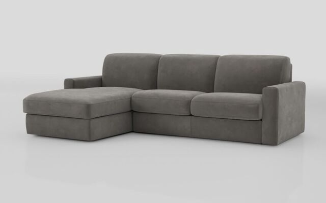 Barete Large Arm 4 Seater Sofa Bed with Left Hand Facing Large Lounger  - poltronesofà at ScS