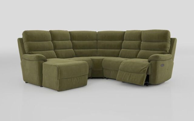 Ossett 2 Corner 2 Left Hand Facing Chaise Right Hand Facing Power Sofa with Head Tilt  - poltronesofà at ScS