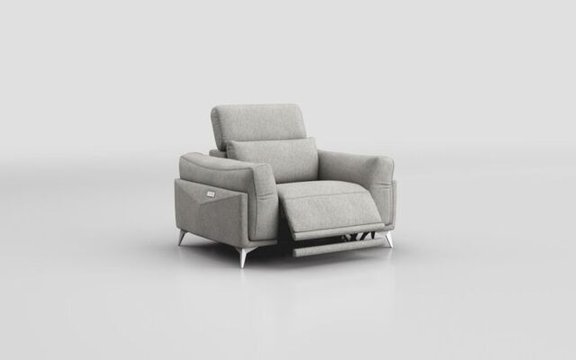 Gattolino Power Recliner Chair with Manual Head Tilt  - poltronesofà at ScS