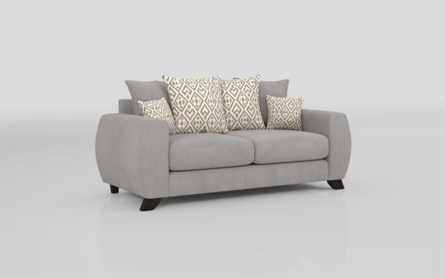 Aspen Fabric 3 Seater Scatter Back Sofa  - poltronesofà at ScS