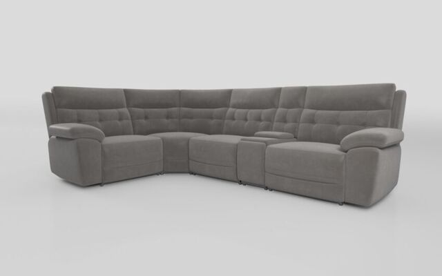 Belford 1 Corner 3 Sofa with Console - poltronesofà at ScS