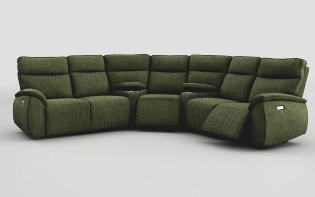 Solara 2 Corner 2 Power Recliner with Double Storage Consoles - poltronesofà at ScS