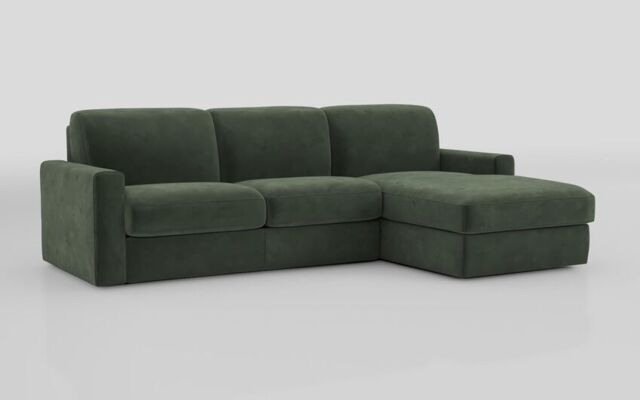 Barete Large Arm 4 Seater Sofa Bed with Right Hand Facing Large Lounger  - poltronesofà at ScS