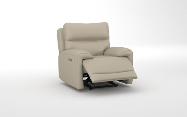 Caldbeck Power Recliner Chair with Power Head Tilt, Lumbar & Heat  - poltronesofà at ScS