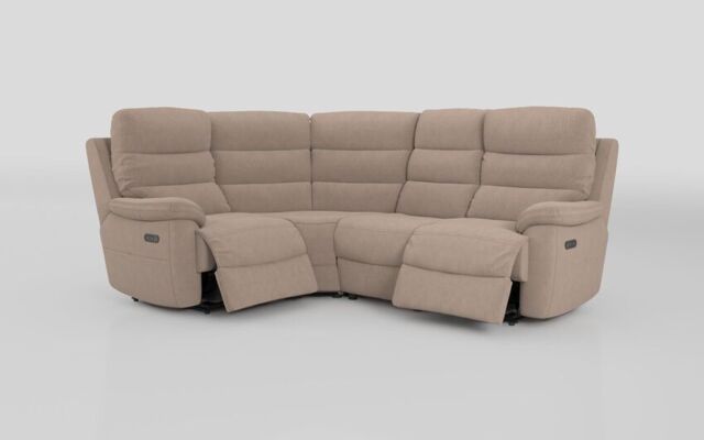 Ossett 1 Corner 2 Power Sofa with Head Tilt - poltronesofà at ScS