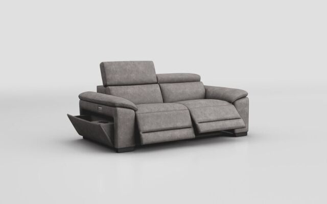 Mesola 3 Seater Power Recliner Sofa with Manual Head Tilt - poltronesofà at ScS