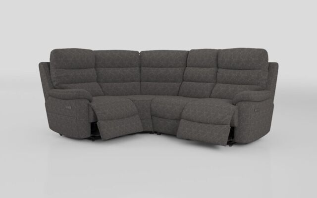 Ossett 1 Corner 2 Power Sofa with Head Tilt - poltronesofà at ScS