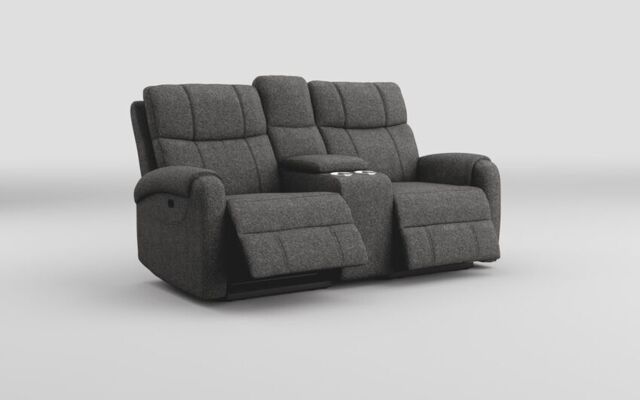 Calisese 2 Seater Manual Recliner with Console  - poltronesofà at ScS