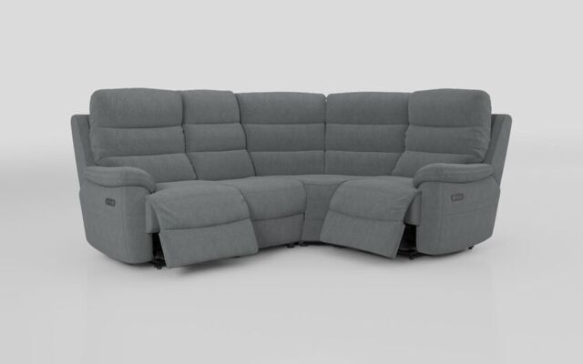 Ossett 2 Corner 1 Power Sofa with Head Tilt  - poltronesofà at ScS