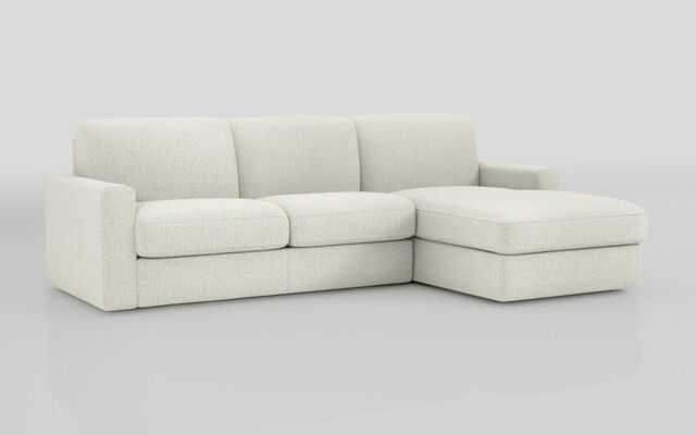 Barete Large Arm 4 Seater Sofa Bed with Right Hand Facing Large Lounger  - poltronesofà at ScS