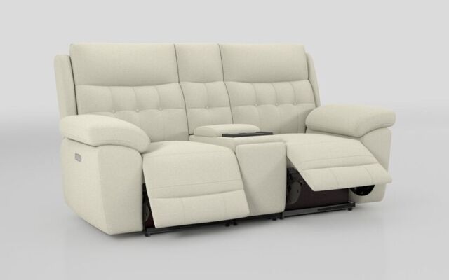 Belford 2 Seater Power Recliner Sofa with Media Console  - poltronesofà at ScS
