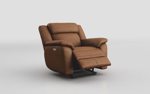 Sarsina Power Recliner Chair with Power Head Tilt - poltronesofà at ScS