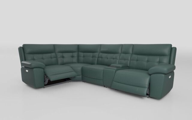 Belford 1 Corner 3 Power Recliner Sofa with Media Console - poltronesofà at ScS