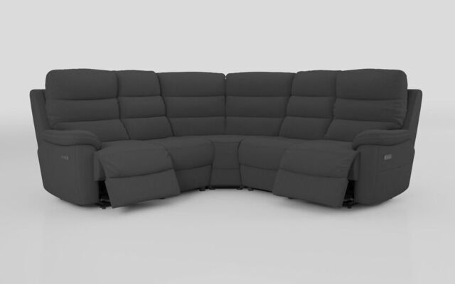 Ossett 2 Corner 2 Power Sofa with Head Tilt - poltronesofà at ScS