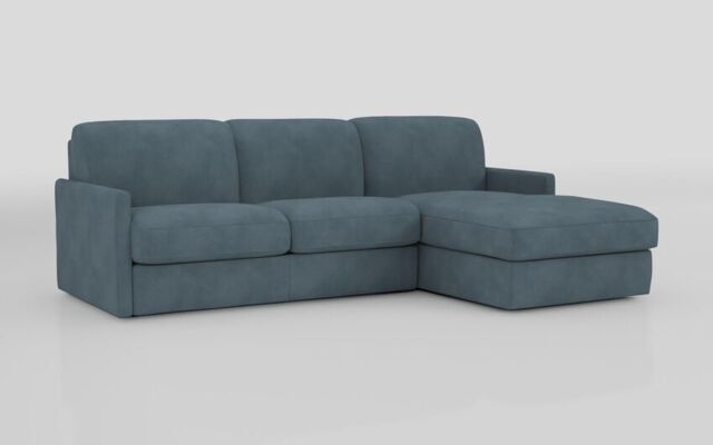 Barete Slim Arm 4 Seater Sofa Bed with Left Hand Facing Large Lounger - poltronesofà at ScS