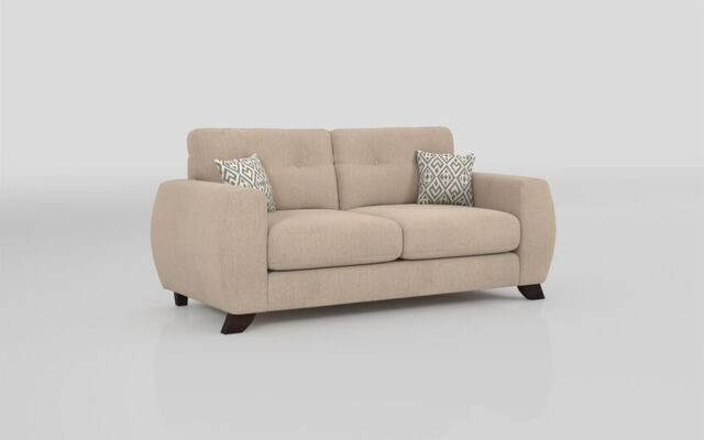 Aspen Fabric 3 Seater Standard Back Sofa  - poltronesofà at ScS