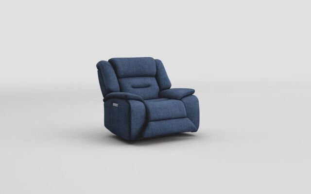 Massari Power Recliner Chair with Power Head Tilt - poltronesofà at ScS