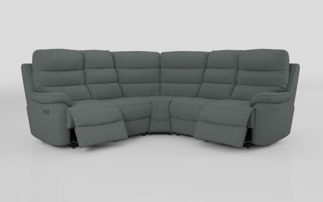 Ossett 2 Corner 2 Power Sofa with Head Tilt  - poltronesofà at ScS