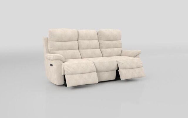 Ossett 3 Seater Power Recliner Sofa with Head Tilt - poltronesofà at ScS