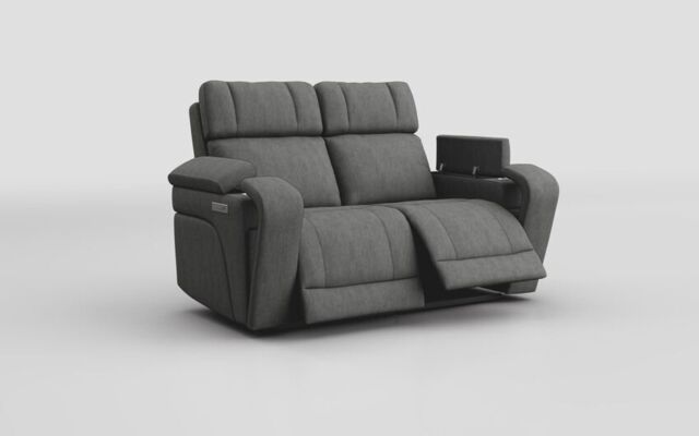 Adstock 2 Seater Power Recliner With Power Head Tilt - poltronesofà at ScS