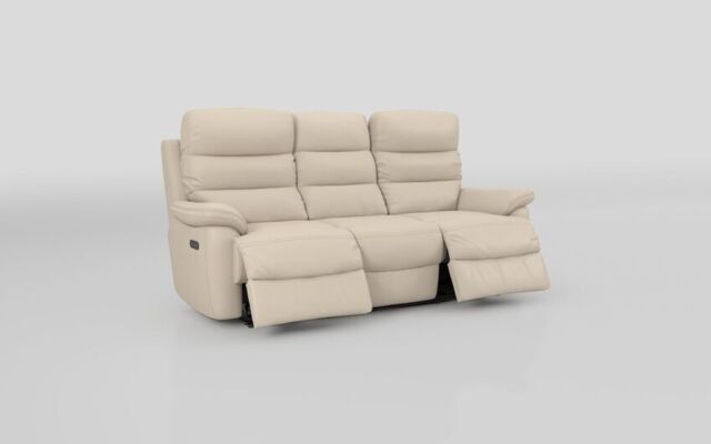 Ossett 3 Seater Power Recliner Sofa with Head Tilt  - poltronesofà at ScS