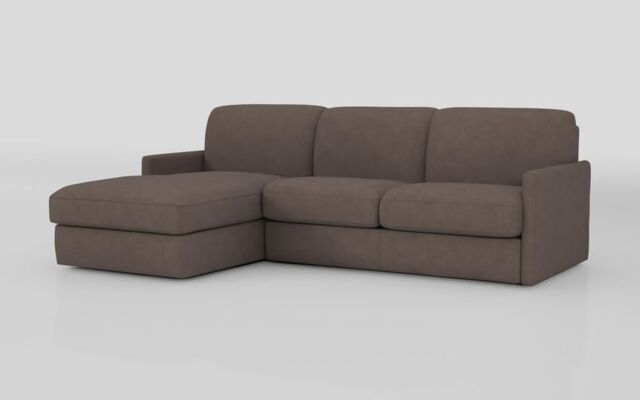 Barete Slim Arm 4 Seater Sofa Bed with Left Hand Facing Large Lounger - poltronesofà at ScS