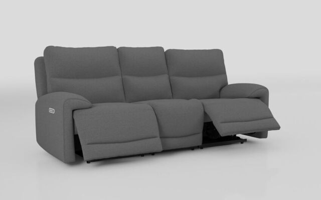 Caldbeck 3 Seater Power Recliner Sofa with Power Head Tilt - poltronesofà at ScS