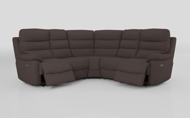 Ossett 2 Corner 2 Power Sofa with Head Tilt  - poltronesofà at ScS