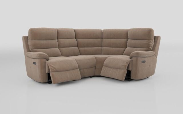 Ossett 2 Corner 1 Power Sofa with Head Tilt  - poltronesofà at ScS