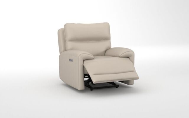 Caldbeck Power Recliner Chair with Power Head Tilt, Lumbar & Heat - poltronesofà at ScS
