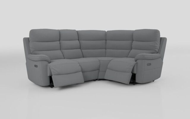 Ossett 2 Corner 1 Power Sofa with Head Tilt - poltronesofà at ScS