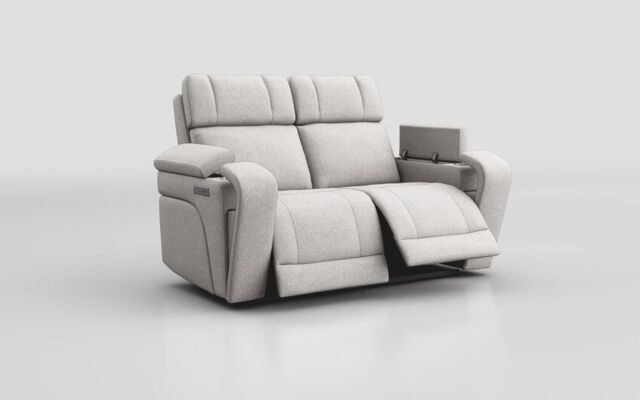 Adstock 2 Seater Power Recliner With Power Head Tilt - poltronesofà at ScS