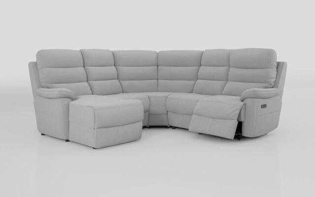 Ossett 2 Corner 2 Left Hand Facing Chaise Right Hand Facing Power Sofa with Head Tilt - poltronesofà at ScS