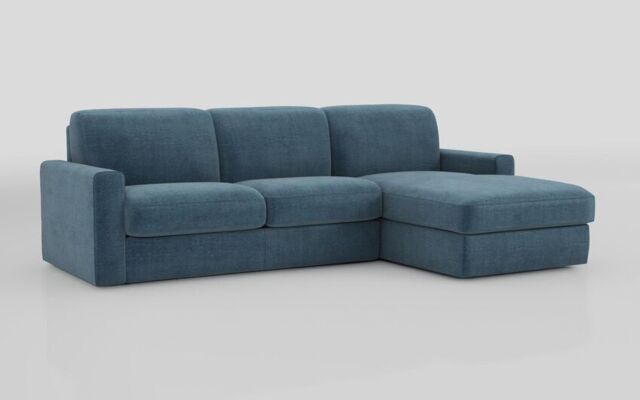 Barete Large Arm 4 Seater Sofa Bed with Right Hand Facing Large Lounger - poltronesofà at ScS