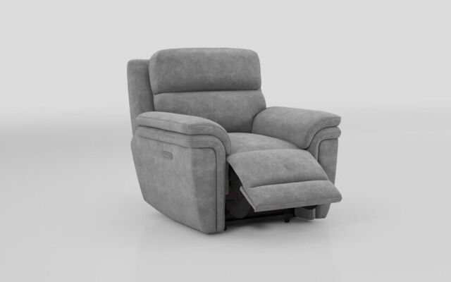 Maer Power Recliner Chair with Power Head Tilt & Lumbar - poltronesofà at ScS