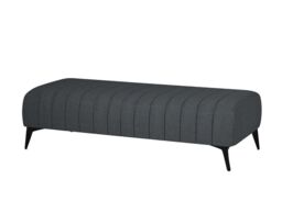 ScS Living Grey Margo Fabric Bench Footstool