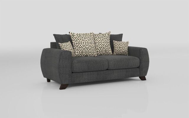 Aspen Fabric 3 Seater Scatter Back Sofa  - poltronesofà at ScS
