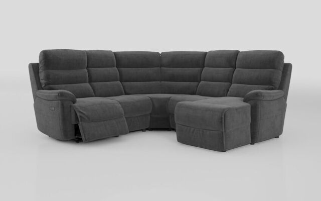 Ossett 2 Corner 2 Right Hand Facing Chaise Left Hand Facing Power Sofa with Head Tilt - poltronesofà at ScS