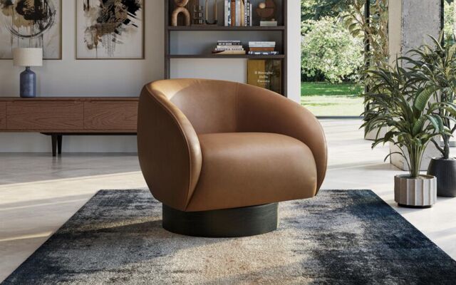 Baricella Swivel Chair - poltronesofà at ScS