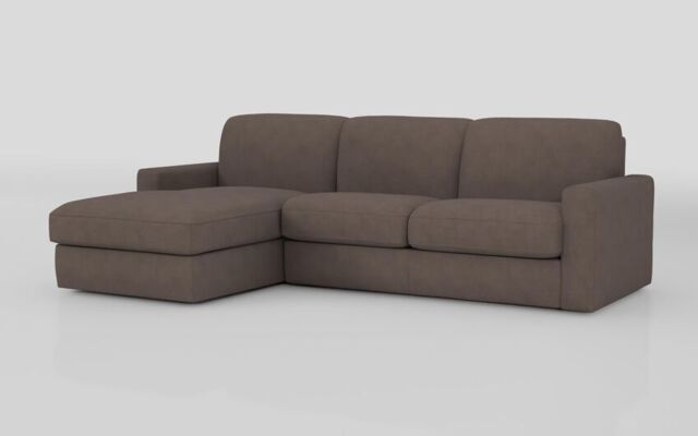 Barete Large Arm 4 Seater Sofa Bed with Left Hand Facing Large Lounger - poltronesofà at ScS