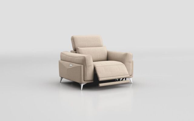 Gattolino Power Recliner Chair with Manual Head Tilt - poltronesofà at ScS