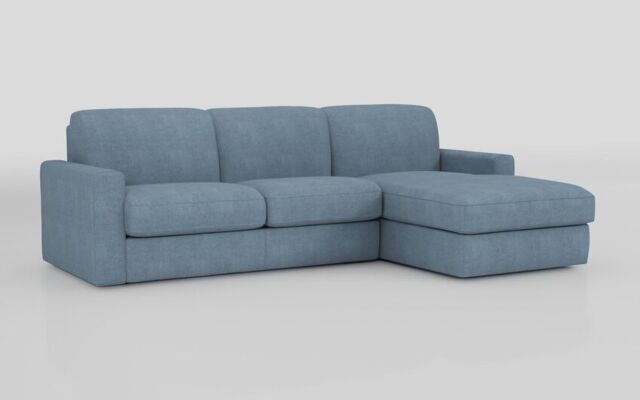 Barete Large Arm 4 Seater Sofa Bed with Right Hand Facing Large Lounger  - poltronesofà at ScS