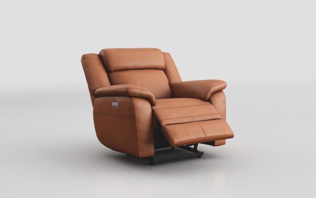 Sarsina Power Recliner Chair with Power Head Tilt - poltronesofà at ScS